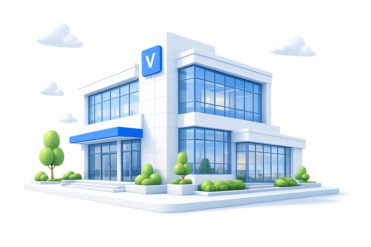 Virtual office building
